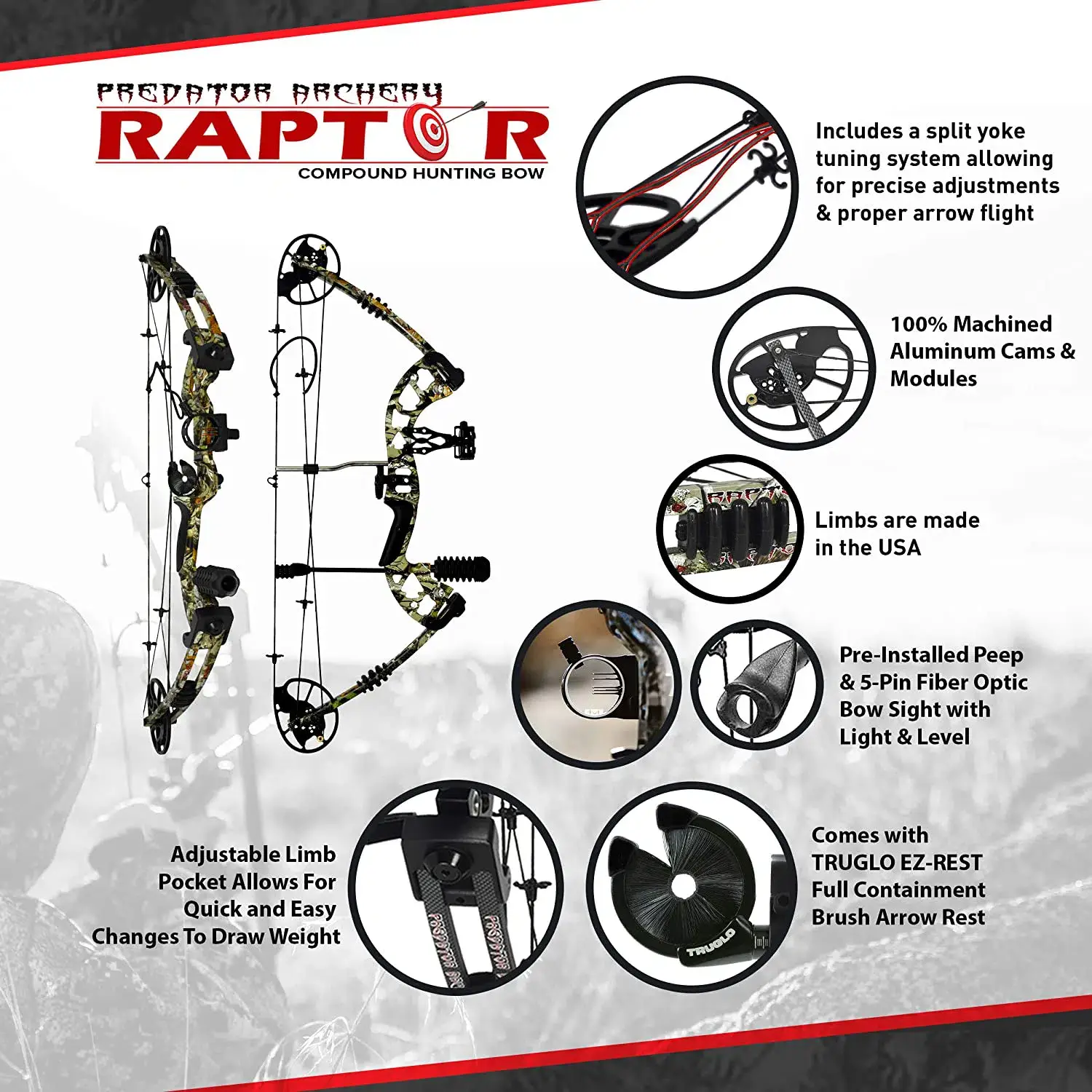 Raptor Compound Hunting Bow Kit review